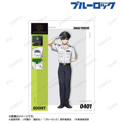 『ブルーロック』描き下ろし 潔 世一 駅員ver. A3マット加工ポスター