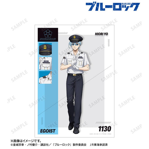 『ブルーロック』描き下ろし 氷織 羊 駅員ver. A3マット加工ポスター