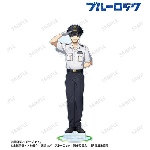 『ブルーロック』描き下ろし 潔 世一 駅員ver. 特大アクリルスタンド【202601再販】