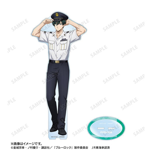 『ブルーロック』描き下ろし 糸師 凛 駅員ver. 特大アクリルスタンド【202601再販】