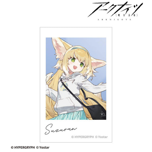 『アークナイツ』スズラン ショッピングver. インスタントカメラ風イラストカード