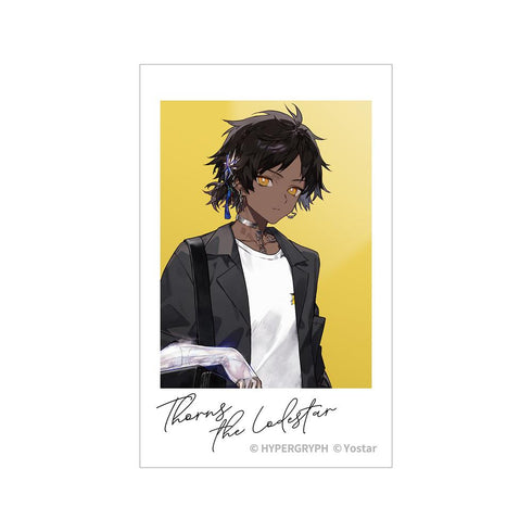『アークナイツ』引星ソーンズ ショッピングver. インスタントカメラ風イラストカード