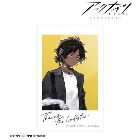 『アークナイツ』引星ソーンズ ショッピングver. インスタントカメラ風イラストカード