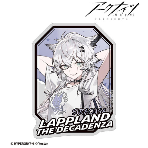『アークナイツ』荒蕪ラップランド ショッピングver. ダイカットステッカー