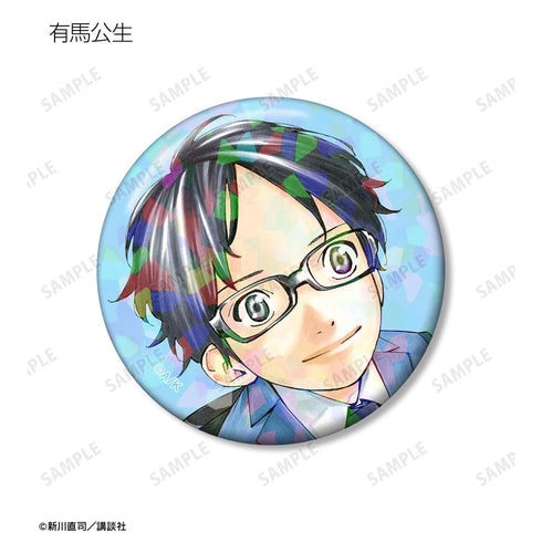 『四月は君の嘘』トレーディングホログラム缶バッジ(単位/BOX)【202511再販】