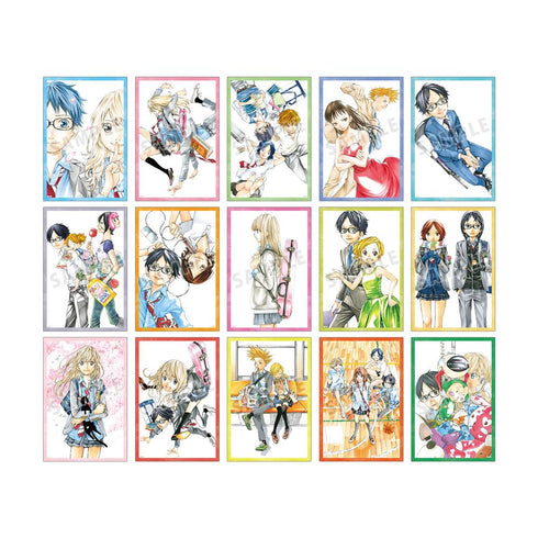 『四月は君の嘘』トレーディングクリアカード(単位/BOX)