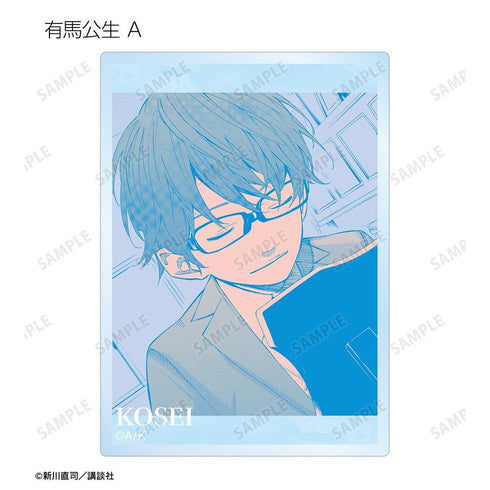 《四月是你的谎言》漫画分镜亚克力卡(单位/盒)【202604再版】