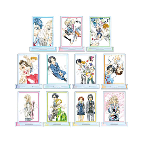 『四月は君の嘘』トレーディングアクリルスタンド(単位/BOX)【202511再販】