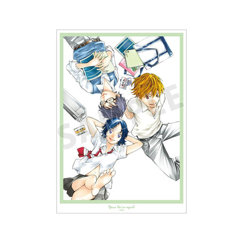 『四月は君の嘘』A3マット加工ポスター ver.C