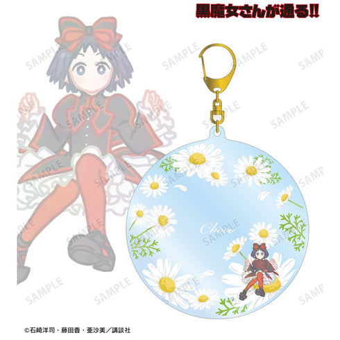 『黒魔女さんが通る!!』黒鳥千代子 Botania BIGアクリルキーホルダー
