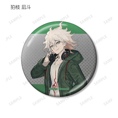 『ダンガンロンパシリーズ』lackさんイラスト ヘッドフォンver. トレーディングメタリック缶バッジ(単位/BOX)