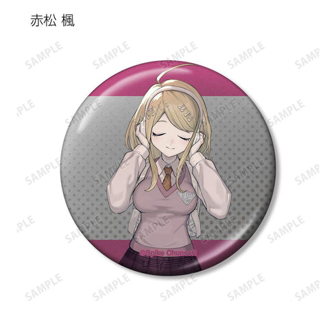 『ダンガンロンパシリーズ』lackさんイラスト ヘッドフォンver. トレーディングメタリック缶バッジ(単位/BOX)