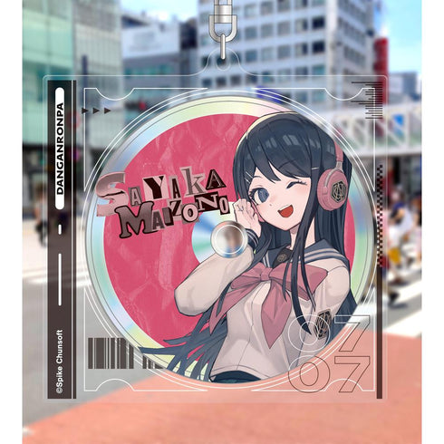 『ダンガンロンパシリーズ』lackさんイラスト 舞園 さやか ヘッドフォンver. BIGアクリルキーホルダー