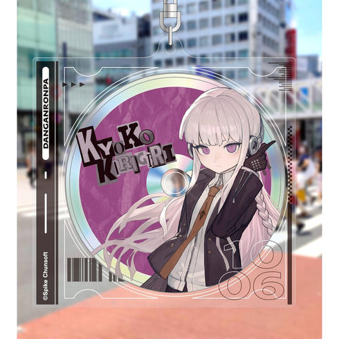『ダンガンロンパシリーズ』lackさんイラスト 霧切 響子 ヘッドフォンver. BIGアクリルキーホルダー
