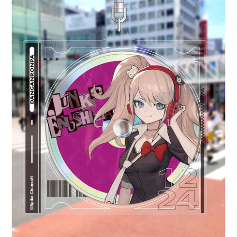 『ダンガンロンパシリーズ』lackさんイラスト 江ノ島 盾子 ヘッドフォンver. BIGアクリルキーホルダー