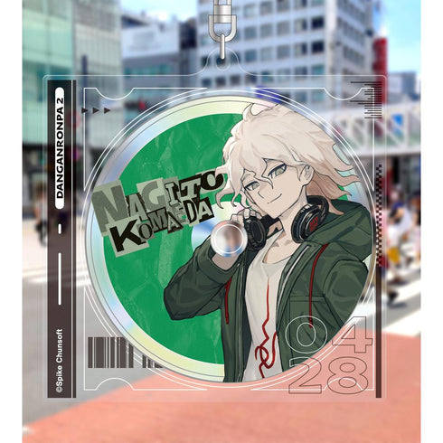 『ダンガンロンパシリーズ』lackさんイラスト 狛枝 凪斗 ヘッドフォンver. BIGアクリルキーホルダー