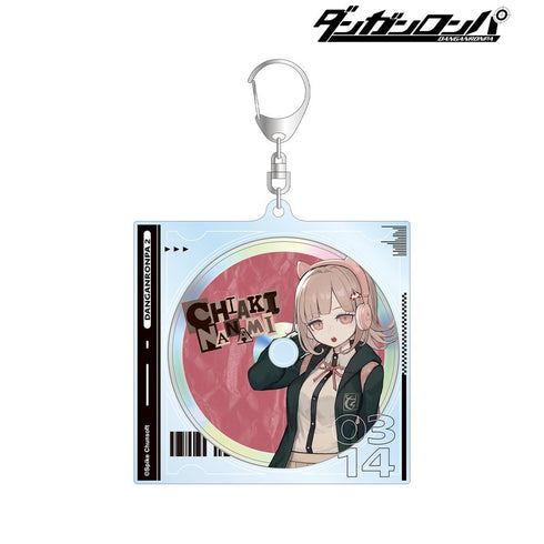 『ダンガンロンパシリーズ』lackさんイラスト 七海 千秋 ヘッドフォンver. BIGアクリルキーホルダー