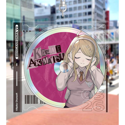 『ダンガンロンパシリーズ』lackさんイラスト 赤松 楓 ヘッドフォンver. BIGアクリルキーホルダー