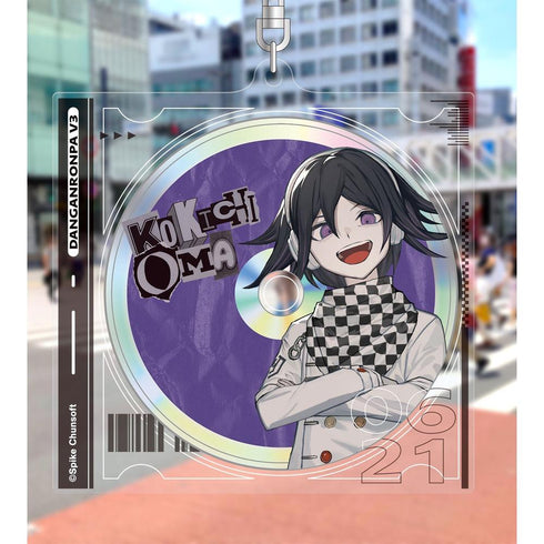 《彈丸論破系列》lack 繪 王馬、小吉 耳機版 BIG 壓克力鑰匙圈【202608 再版】