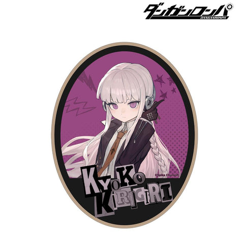 『ダンガンロンパシリーズ』lackさんイラスト 霧切 響子 ヘッドフォンver. ダイカットステッカー