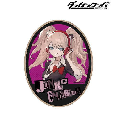 『ダンガンロンパシリーズ』lackさんイラスト 江ノ島 盾子 ヘッドフォンver. ダイカットステッカー