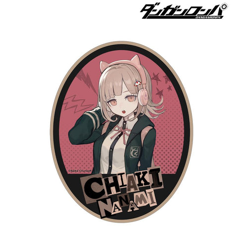 『ダンガンロンパシリーズ』lackさんイラスト 七海 千秋 ヘッドフォンver. ダイカットステッカー