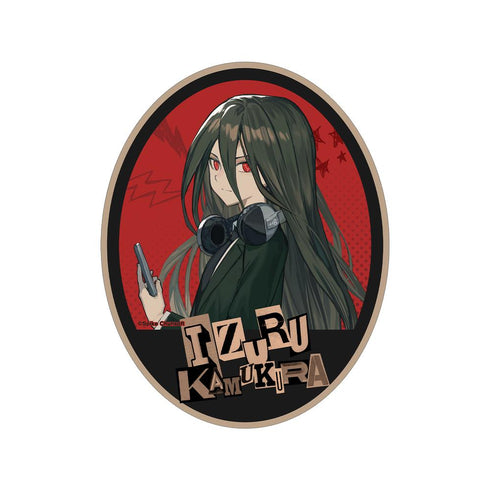 『ダンガンロンパシリーズ』lackさんイラスト カムクラ イズル ヘッドフォンver. ダイカットステッカー