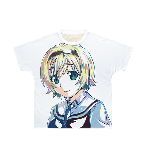 『グリザイア:ファントムトリガー』鯨瀬・クリスティナ・桜子 Ani-Art フルグラフィックTシャツユニセックス