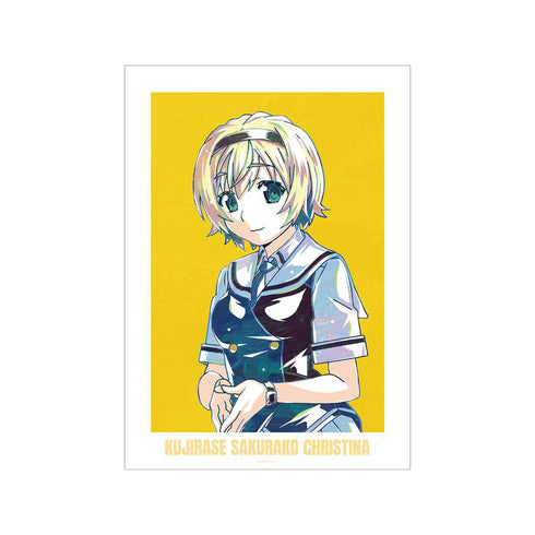 『グリザイア:ファントムトリガー』鯨瀬・クリスティナ・桜子 Ani-Art A3マット加工ポスター