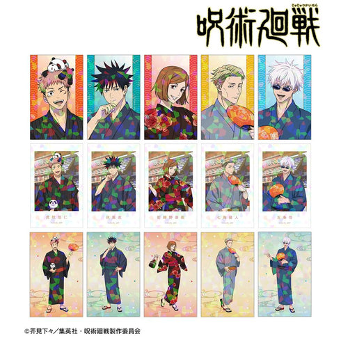 『呪術廻戦』描き下ろし 浴衣ver. トレーディングホログラムビジュアルカード(単位/BOX)