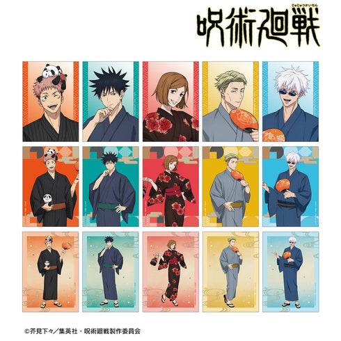 『呪術廻戦』描き下ろし 浴衣ver. トレーディングブロマイド(単位/BOX)