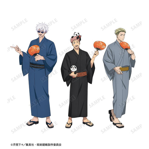 『呪術廻戦』描き下ろし 集合 浴衣ver. うちわ