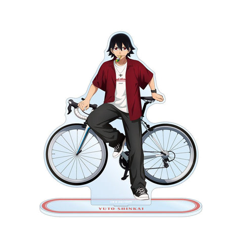 『弱虫ペダル LIMIT BREAK』描き下ろし 新開 悠人 私服×ロードバイクver. 特大アクリルスタンド