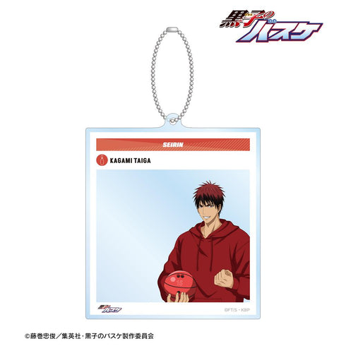 『黒子のバスケ』描き下ろし 火神大我 スポーツホリデーver. SNS風BIGアクリルキーホルダー