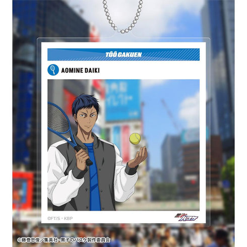 《黑子的籃球》全新繪製 青峰大輝 運動假期版 SNS風超大亞克力鑰匙圈【202604再版】
