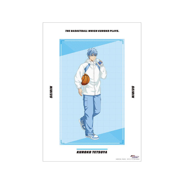 『黒子のバスケ』描き下ろし 黒子テツヤ スポーツホリデーver. A3マット加工ポスター