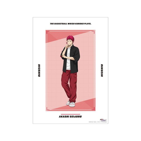 『黒子のバスケ』描き下ろし 赤司征十郎 スポーツホリデーver. A3マット加工ポスター