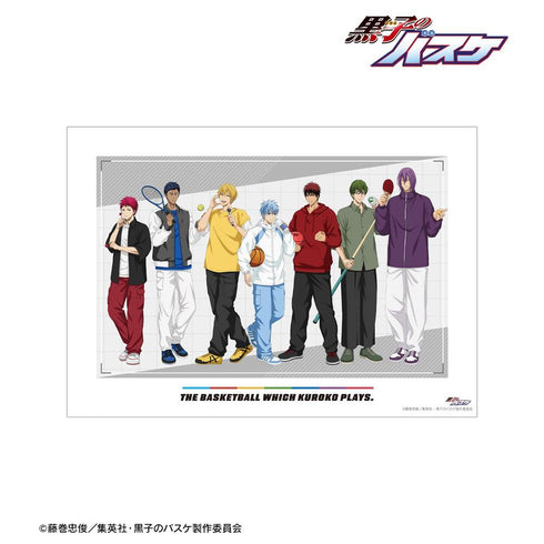 《黑子的籃球》全新繪製 團體照 運動假期版 A3 霧面加工海報【202604 再版】