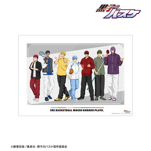 『黒子のバスケ』描き下ろし 集合 スポーツホリデーver. A3マット加工ポスター