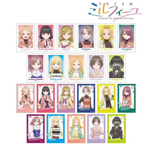 『うたごえはミルフィーユ』トレーディングイラストカード2枚セット(単位/BOX)