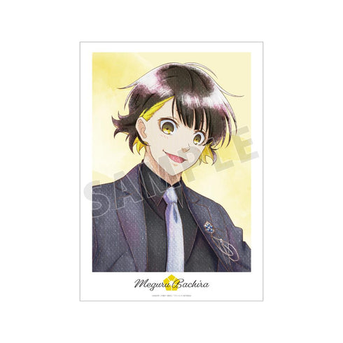 『ブルーロック』描き下ろし 蜂楽 廻 スーツモデルver. Ani-Art aqua label A3マット加工ポスター