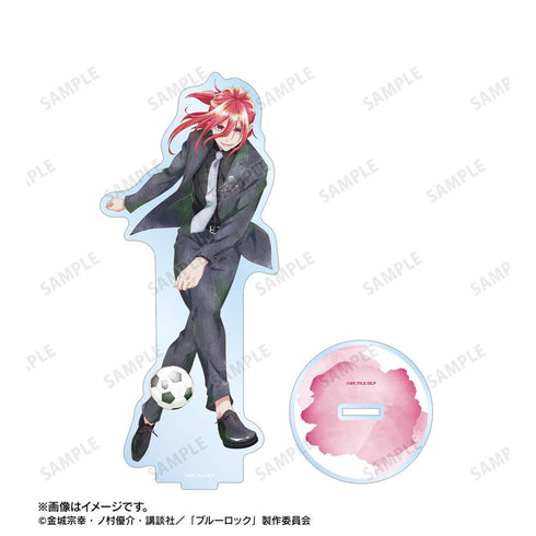 『ブルーロック』描き下ろし 千切 豹馬 スーツモデルver. Ani-Art aqua label BIGアクリルスタンド