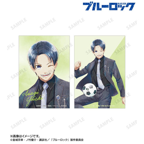 『ブルーロック』描き下ろし 潔 世一 スーツモデルver. Ani-Art aqua label ブロマイド2枚セット