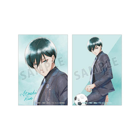『ブルーロック』描き下ろし 糸師 凛 スーツモデルver. Ani-Art aqua label ブロマイド2枚セット