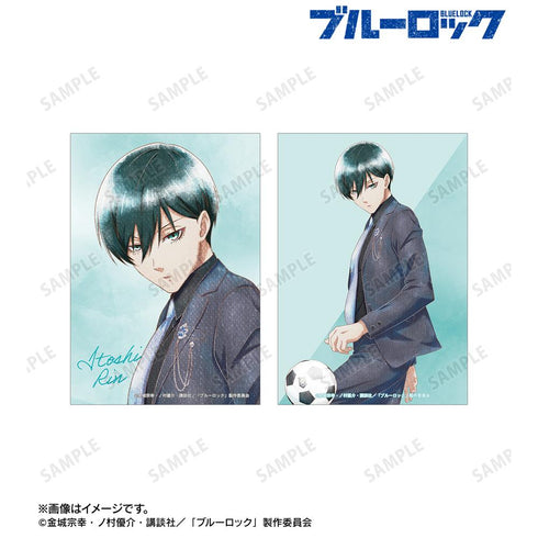 『ブルーロック』描き下ろし 糸師 凛 スーツモデルver. Ani-Art aqua label ブロマイド2枚セット