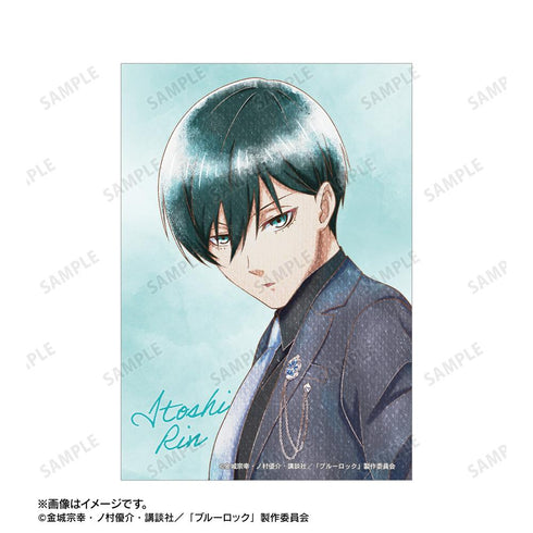 『ブルーロック』描き下ろし 糸師 凛 スーツモデルver. Ani-Art aqua label ブロマイド2枚セット
