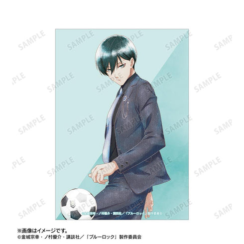 『ブルーロック』描き下ろし 糸師 凛 スーツモデルver. Ani-Art aqua label ブロマイド2枚セット【202510再販】
