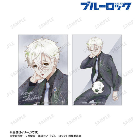 『ブルーロック』描き下ろし 凪 誠士郎 スーツモデルver. Ani-Art aqua label ブロマイド2枚セット