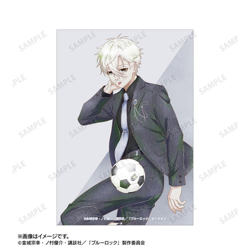 『ブルーロック』描き下ろし 凪 誠士郎 スーツモデルver. Ani-Art aqua label ブロマイド2枚セット【202510再販】