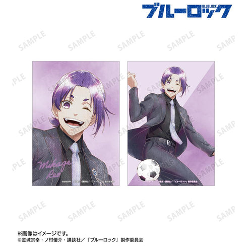 『ブルーロック』描き下ろし 御影 玲王 スーツモデルver. Ani-Art aqua label ブロマイド2枚セット【202510再販】